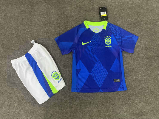 25/26 Kids Brasil away