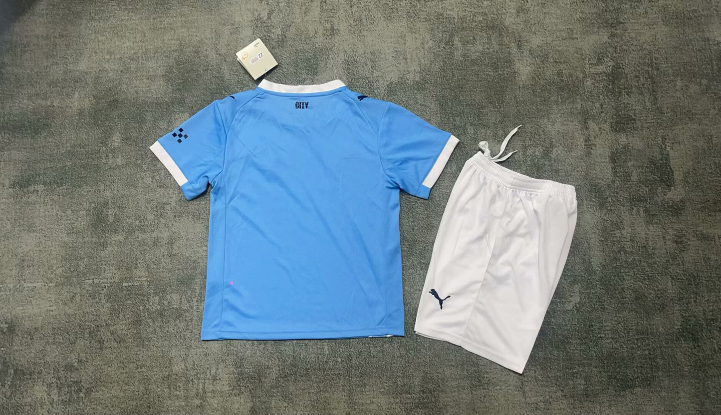 25/26 Kids Manchester City Home