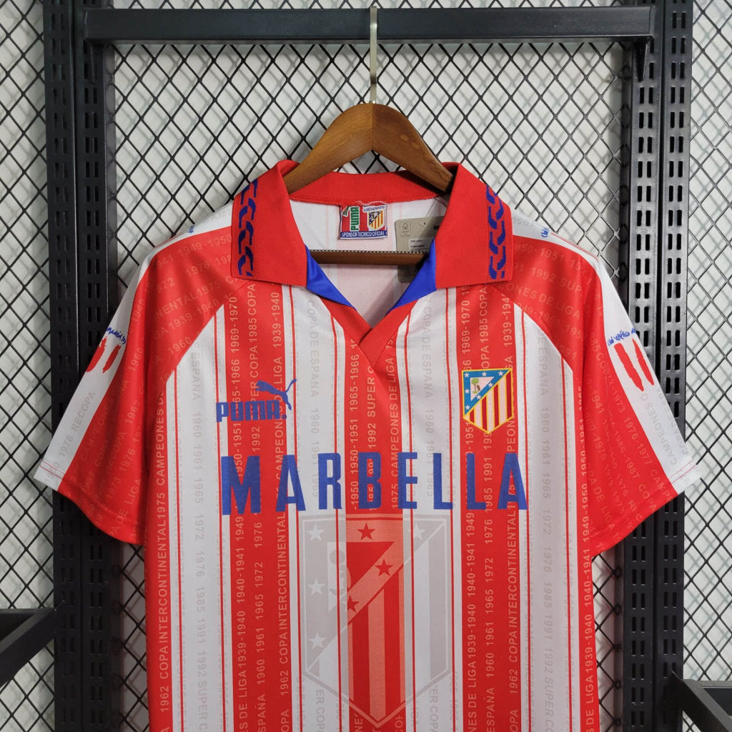 Retro 1995/96 Atletico Madrid Home