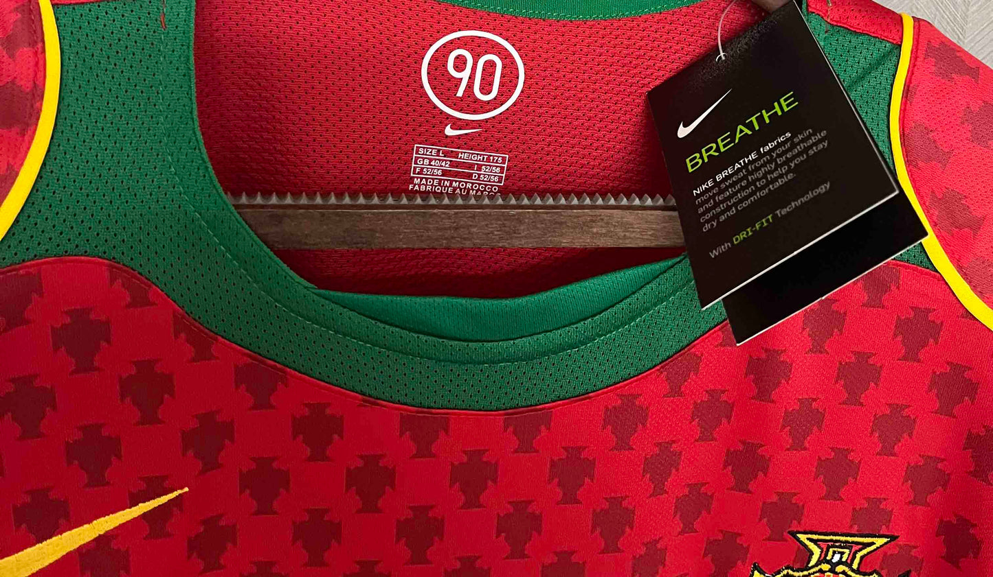 Retro 2004 Portugal Home